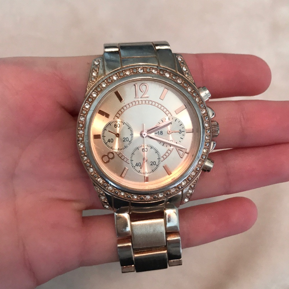 Gold women's watch